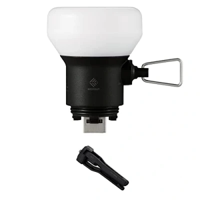 Immagine di ELECOM NESTOUT Pannello LED da campeggio per esterni, 30 1000 lumen, con attacco USB, dimmerabile, IP44, resistente alla polvere, portatile, Power Bank, nero (flash 1)