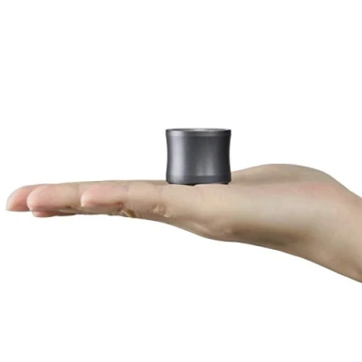 Immagine di Ewa A109mini Cassa Portatile Bluetooth Wireless, Suono Potente con Radiatore dei Bassi, Piccolo Altoparlante, Supporta Schede TF e Selfie, Mini per Viaggi, Casa, Escursioni (Grigio)