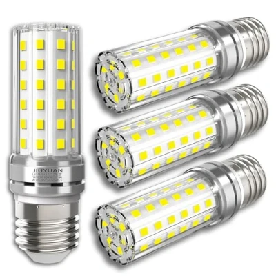 Immagine di JIUYUAN Lampadina LED E27 12W, Lampadine Mais Luce Bianca Fredda 6000K, Equivalenti a 100W Incandescenza, 1450LM,Angolo 360,Lampadina Edison,Non Dimmerabile,Nessun Sfarfallio,AC85 265V, 4 Pezzi