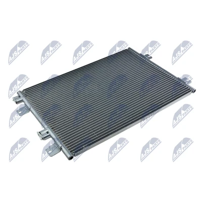 Immagine di NTY CCS RE 017 Condensatore senza essiccatore Alluminio 572 R 134a DACIA: Sandero I, Logan I MCV, RENAULT: MEGANE 1 Coach, Scénic