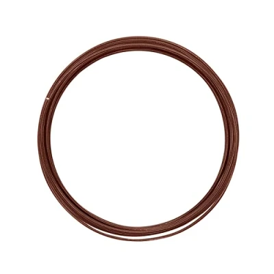 Immagine di Vaessen Creative Filo Metallico di Alluminio con goffratura Circolare, 2 mm x 5 m Cioccolato