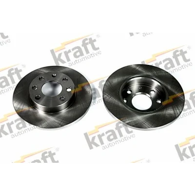 Immagine di KRAFT 6041500 Disco freno 236, 236,0 12,5 4 pieno OPEL: Corsa B Hatchback, Astra F CC, Kadett E CC