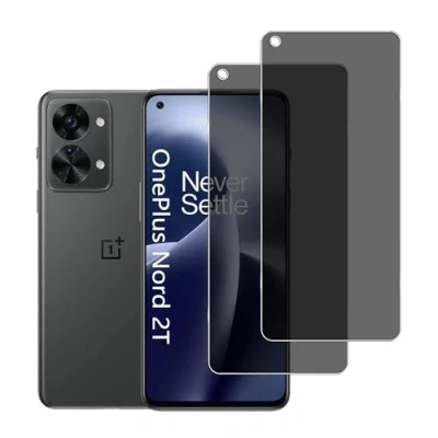 Immagine di YIFNTANG [2 Pezzi] Privacy Pellicola Protettiva per OnePlus Nord 2T 5G,Durezza 9H,Antigraffio,Anti spy Protezione Schermo in Vetro Temperato 5G