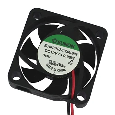Immagine di Sunon 12 V DC 0,8 W, 40 x 10 mm, m3/h, 6100 giri/min, EE40101S21000U999