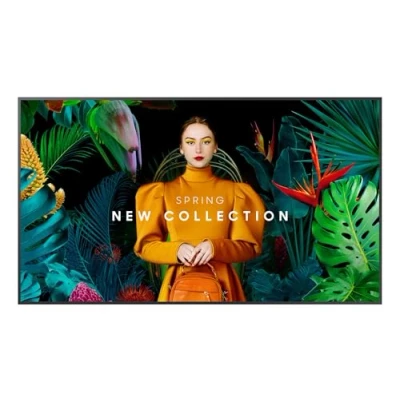 Immagine di Samsung QH50C Pannello piatto per segnaletica digitale 127 cm (50&quot;) LED Wi Fi 700 cd/m² 4K Ultra HD Nero Processore integrato Tizen 24/7