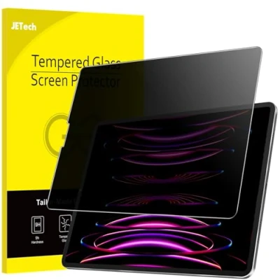 Immagine di JETech Privacy Pellicola Protettiva per iPad Air 5/4 10,9 Pollici (2022/2020, 5a/4a Generazione) e Pro 11 (2022/2021/2020/2018 Modelli), Anti Spy in Vetro Temperato Film, Pacco da 1