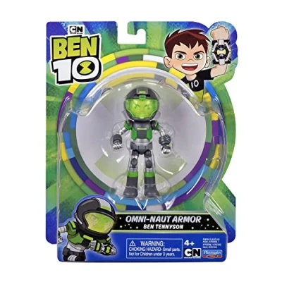 Immagine di Ben 10 Omni Naut Armor Ben, Personaggio Base Nuovo Assortimento, 6 Modelli da Collezionare tra cui Tennyson e gli Alieni, per Bambini a Partire dai 4 Anni, BEN70A00 , Giochi Preziosi, multicolore