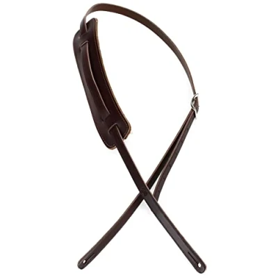 Immagine di Levy&#039;s M25 DBR Tracolla Per Chitarra 3/8&quot; Cotton Webing Ukulele Strap Dark Brown
