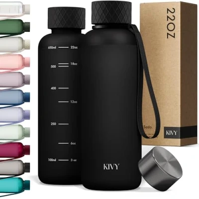Immagine di KIVY Borraccia Tritan (nero profondo, 650 ml)