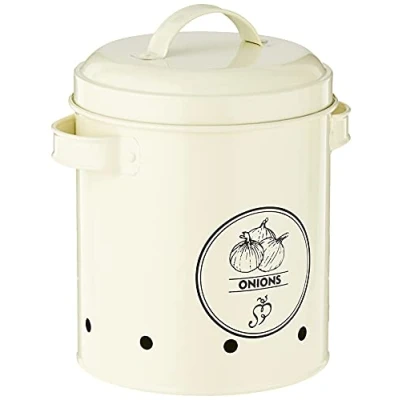 Immagine di Esschert&#039;s Design C2069 Stoccaggio Tin Cipolle Metallo