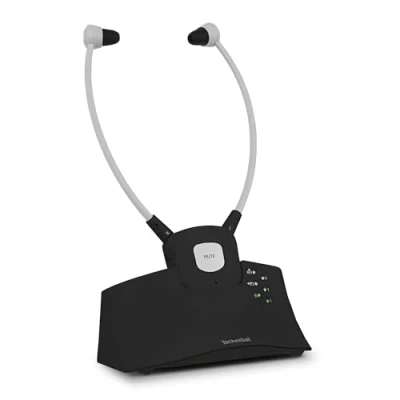 Immagine di TechniSat STEREOMAN ISI 3 HiFi Cuffie auricolari Senza fili (via radio), Bluetooth Nero regolazione del volume