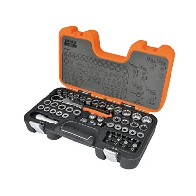 Immagine di Bahco Kit di chiavi a bussola 53 parti S530T