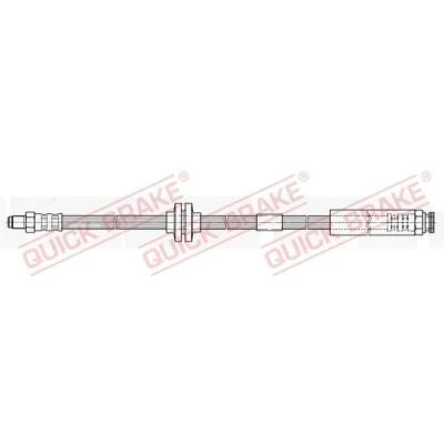Immagine di QUICK BRAKE 37.901 Tubi Freno 457mm M10x1 con filettatura interna, esterna FIAT: Punto II Hatchback