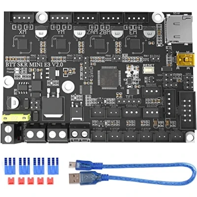 Immagine di BIGTREETECH SKR Mini E3 V2.0 Scheda di controllo Aggiornamento stampante 3D madre silenziosa a 32 bit integrata con driver UART TMC2209 compatibile