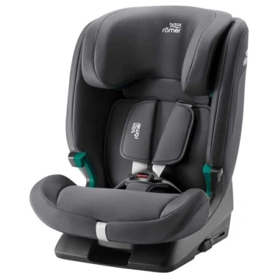 Immagine di BRITAX RÖMER Seggiolino Auto EVOLVAFIX, con ISOFIX, bambini de 76 150 cm (i Size), da 15 messi a 12 anni, Midnight Grey
