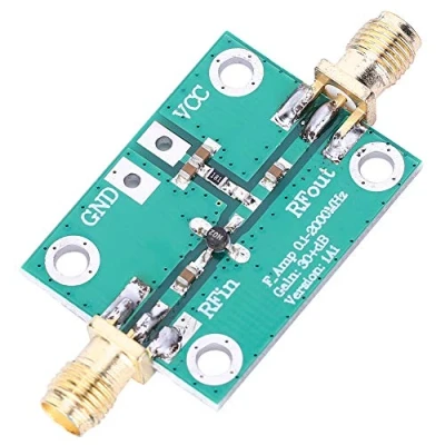 Immagine di Modulo scheda LNA amplificatore a banda larga RF 0,1 2000 MHz Guadagno 30 dB con basso rumore per l&#039;amplificazione della