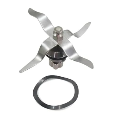 Immagine di Confezione di lame + rondella bloccaggio FLAVOR PLUS compatibile per robot Monsieur Cuisine Connect e Smart. Controllare che il pignone inferiore delle a 5 lobi è giusto la vostra macchina