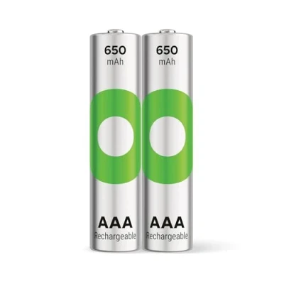 Immagine di GP Batteries ReCyko Batteria ricaricabile Ministilo (AAA) NiMH 650 mAh 1.2 V 2 pz.