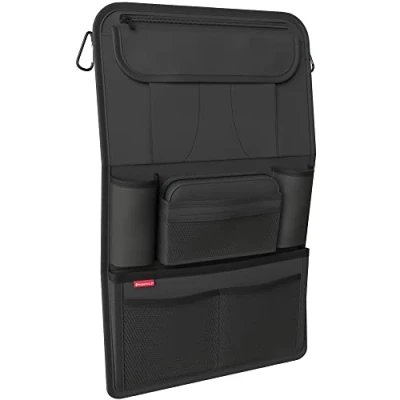 Immagine di ATHLON TOOLS Organizer per seggiolino auto con supporto integrato tablet retro rinforzato astuccio extra business e bambini progettato ad Amburgo