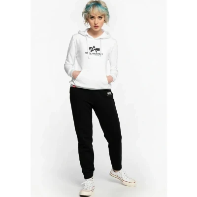 Immagine di Alpha Industries Donna New Basic Hoody Wmn bianco XS