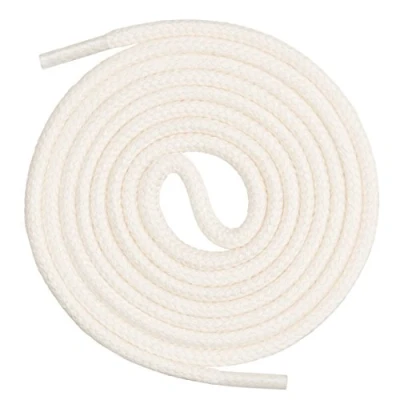 Immagine di Mount Swiss©, Lacci per scarpe, premium, tondi, in 100% cotone, resistenti agli strappi, diametro 3 mm 4 mm, 12 colori, lunghezza 45 200 cm, Adulti (unisex), Ms sb 01, natur, cm
