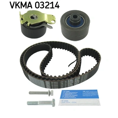 Immagine di SKF VKMA 03214 Kit cinghia di distribuzione 136 con profilo dente arrotondato CITROËN: Xsara Hatchback, Station Wagon, PEUGEOT: 306 Hatchback