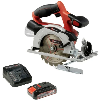 Immagine di Einhell TE CS 18/150 Li Sega circolare a batteria Profondità di taglio max. (90 ) 48 mm incl. ricaricabile, caricabatterie 18 V 2.5 Ah