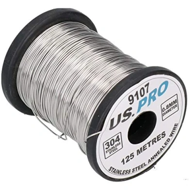 Immagine di AB Tools US Pro Filo di sicurezza in acciaio inox, 0,8 mm, circa 125 m