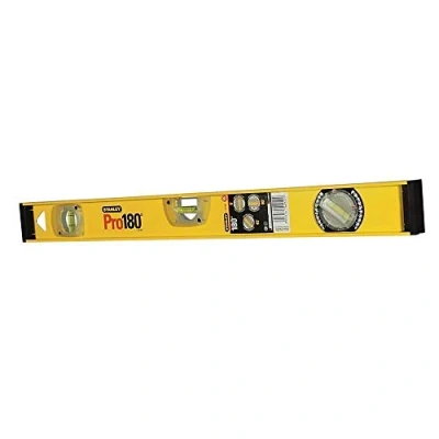 Immagine di Stanley 1 42 920 Livella A Bolla Regolabile, 60 Cm, Multicolore