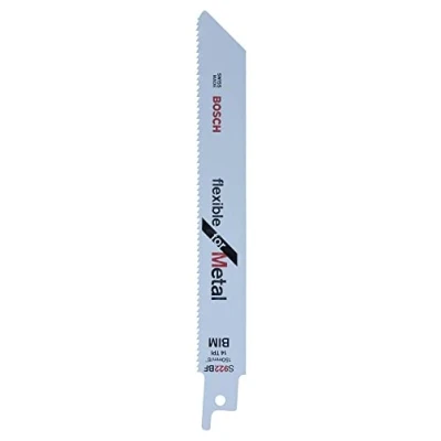 Immagine di Bosch, lama per sega frontale S 922 BF, flessibile metallo, kit 25 pezzi 2608657550