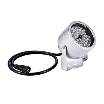 Immagine di VBESTLIFE Illuminatore IR per videocamera, 48 LED Visione Notturna a infrarossi Impermeabile Telecamera CCTV di Sicurezza