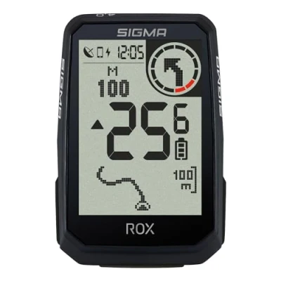 Immagine di SIGMA SPORT Ciclocomputer GPS ROX 4.0 Endurance Autonomia di 40h, 30 Funzioni, Re Routing E Compatibilità Bike ANT+&amp;BLE Bici Montaggio Senza Attrezzi&amp;USB C Computer Protezione IPX7, Nero