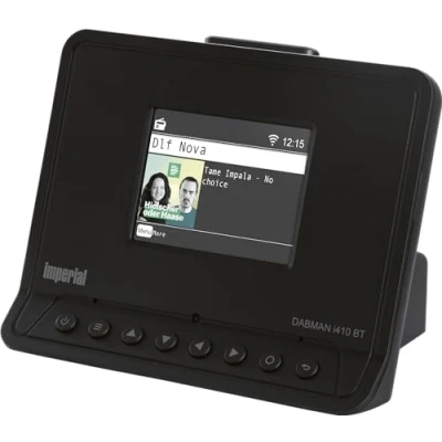 Immagine di Imperial DABMAN i410 BT Sintonizzatore HiFi Nero Bluetooth®, DAB+, Internetradio, WLAN, USB