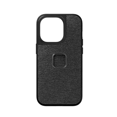 Immagine di Peak Design Mobile Everyday Custodia in tessuto per cellulare 14 Pro, colore: Carbone
