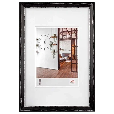 Immagine di walther design nero argento 30 x 40 cm Metropolis Cornice in legno IW040B