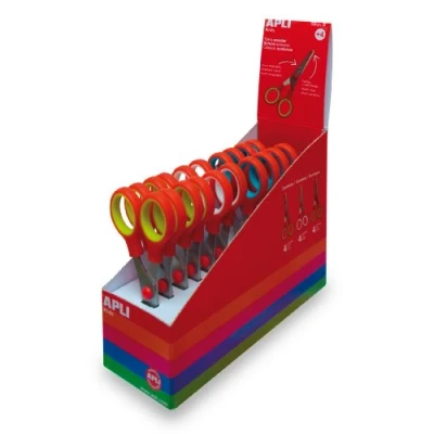 Immagine di Apli Forbici per bambini, colori assortiti, confezione da 12