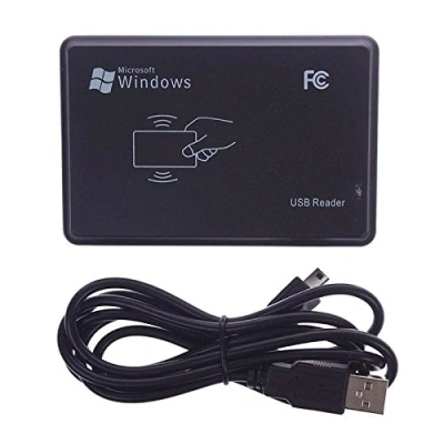Immagine di USB RFID ID Contactless prossimity Smart Card Reader EM4001 EM4100 Windows