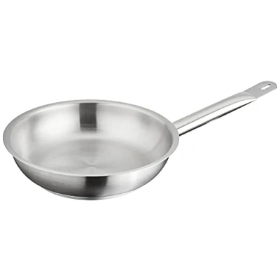 Immagine di Pentole Agnelli COIX3111E20 Linea Acciaio Padella con Manico, Argento, 20 cm
