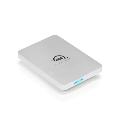 Immagine di OWC Envoy Pro Elektron 1,0 TB NVMe M.2 SSD, USB 3.2 (10 Gb/s) SSD portatile alimentato tramite bus, fino a 1011 MB/s, compatibile con 2.0/3.0, IP67, tascabile