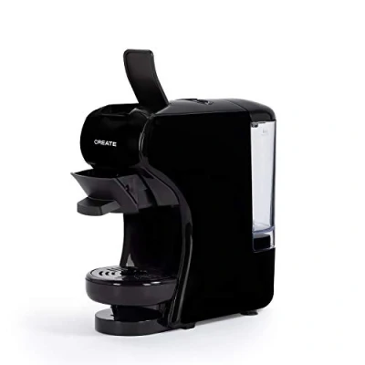 Immagine di CREATE / POTTS/Macchina per caffé Espresso multicapsule Nero/Di piccole dimensioni, leggera e compatta, Programmabile