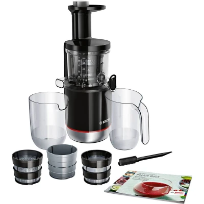 Immagine di Bosch Haushalt Spremitore DE MESM731M 150 W Nero, Argento (opaco)