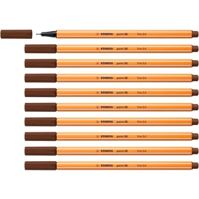 Immagine di STABILO CF10 FINELINER POINT 88 MARRONE