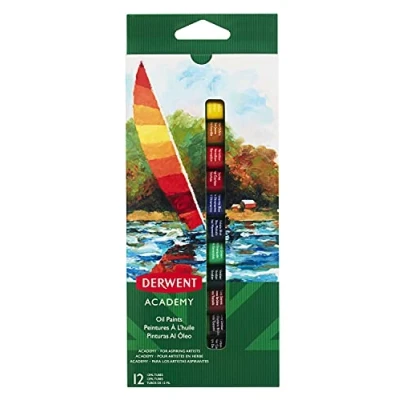Immagine di DERWENT Academy™ Colori a olio 12ml 12pz 2302406