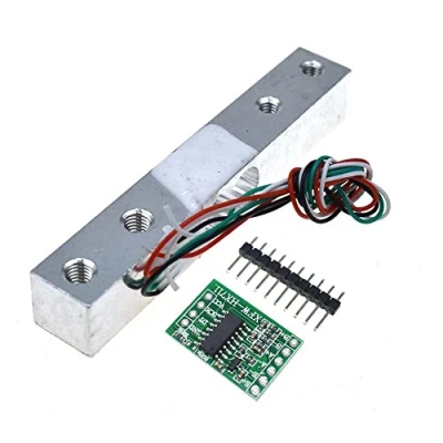 Immagine di Reland Sun Sensore di pressione pesatura per celle carico su piccola scala da 1 kg, 5 10 20 con adattatore A/D HX711AD (modulo HX711 kg)