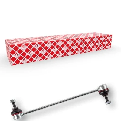 Immagine di febi BILSTEIN 33811 Bielletta barra stabilizzatrice Assale anteriore Sx, Dx 297 M10 x 1,25 Plus con dado autobloccante Acciaio
