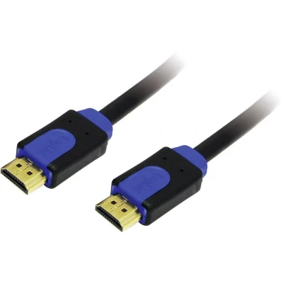 Immagine di LogiLink HDMI Cavo Spina A, A 10.00 m Nero CHB1110 UHD 4K;