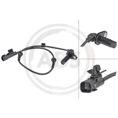Immagine di A.B.S. 31607 Sensore ABS attivo 585 nero CHEVROLET: Spark