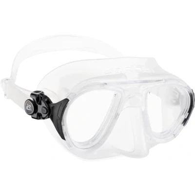 Immagine di Cressi Calibro Mask, Maschera Subacqua Professionale Antifog Per Apnea Immersioni Unisex Adulto, Trasparente/Trasparente, Taglia unica