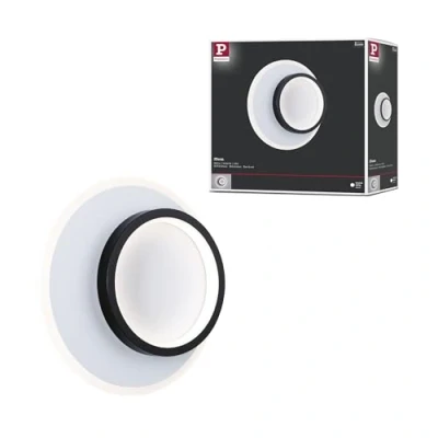 Immagine di Paulmann 71165 Lampada da parete a LED 9.5 W (monocolore) Bianco, Nero