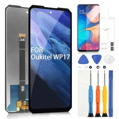 Immagine di LCD Display per Oukitel WP17 WP19 Schermo Sostituzione Touch Screen Digitizer Full Assembly con Riparazione Kit